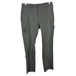 The North Face Womens Size 2 Green Cargo Pants Zip Fly Outdoor Hiking